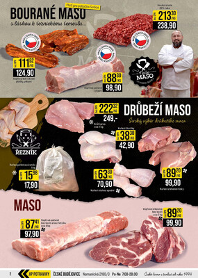 JIP Cash & Carry České Budějovice, Most, Náchod, Polička, Sušice a Svoboda nad Úpou od 7.1. do 13.1.2026