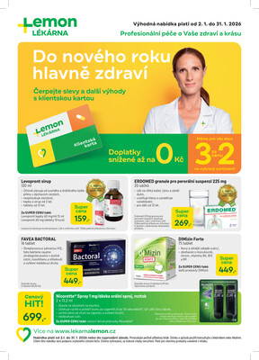 letáky Lékárna LEMON