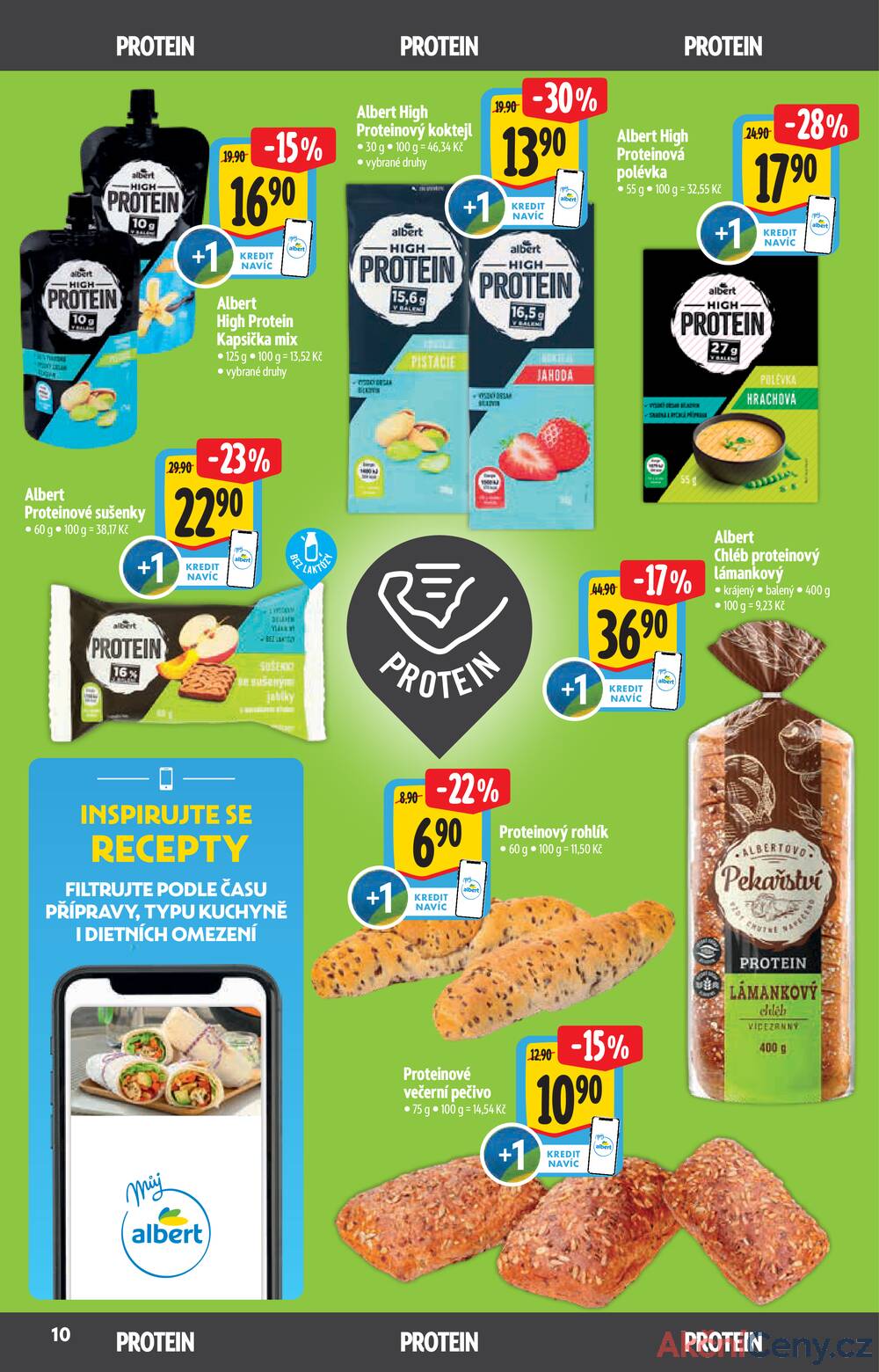 Leták Albert - Albert Supermarket katalog Bio od 14.1. do 10.2.2026 - strana 10