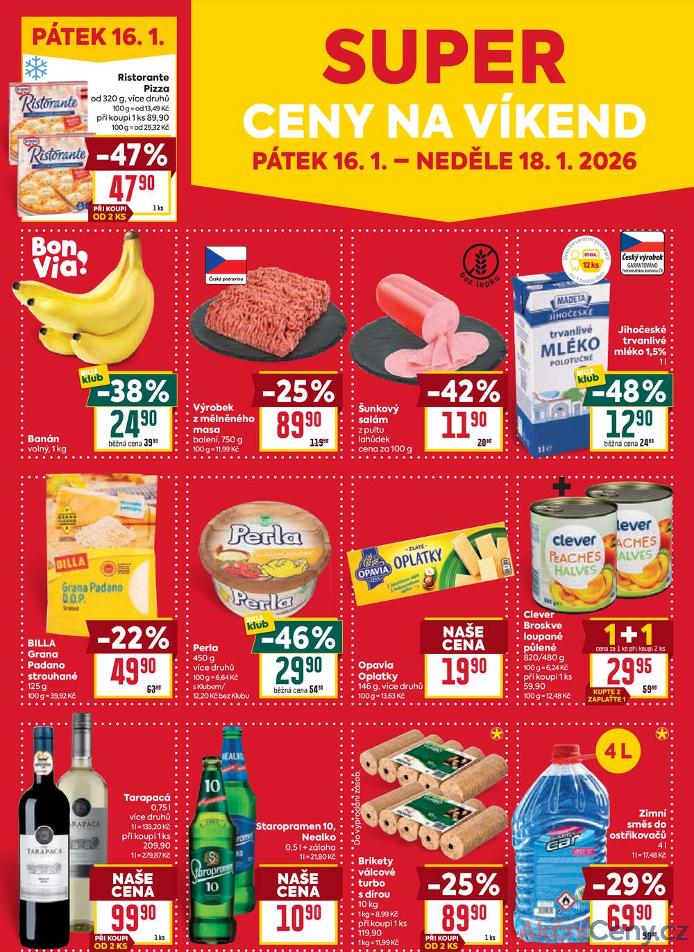 Billa  od 14.1. do 20.1.2026