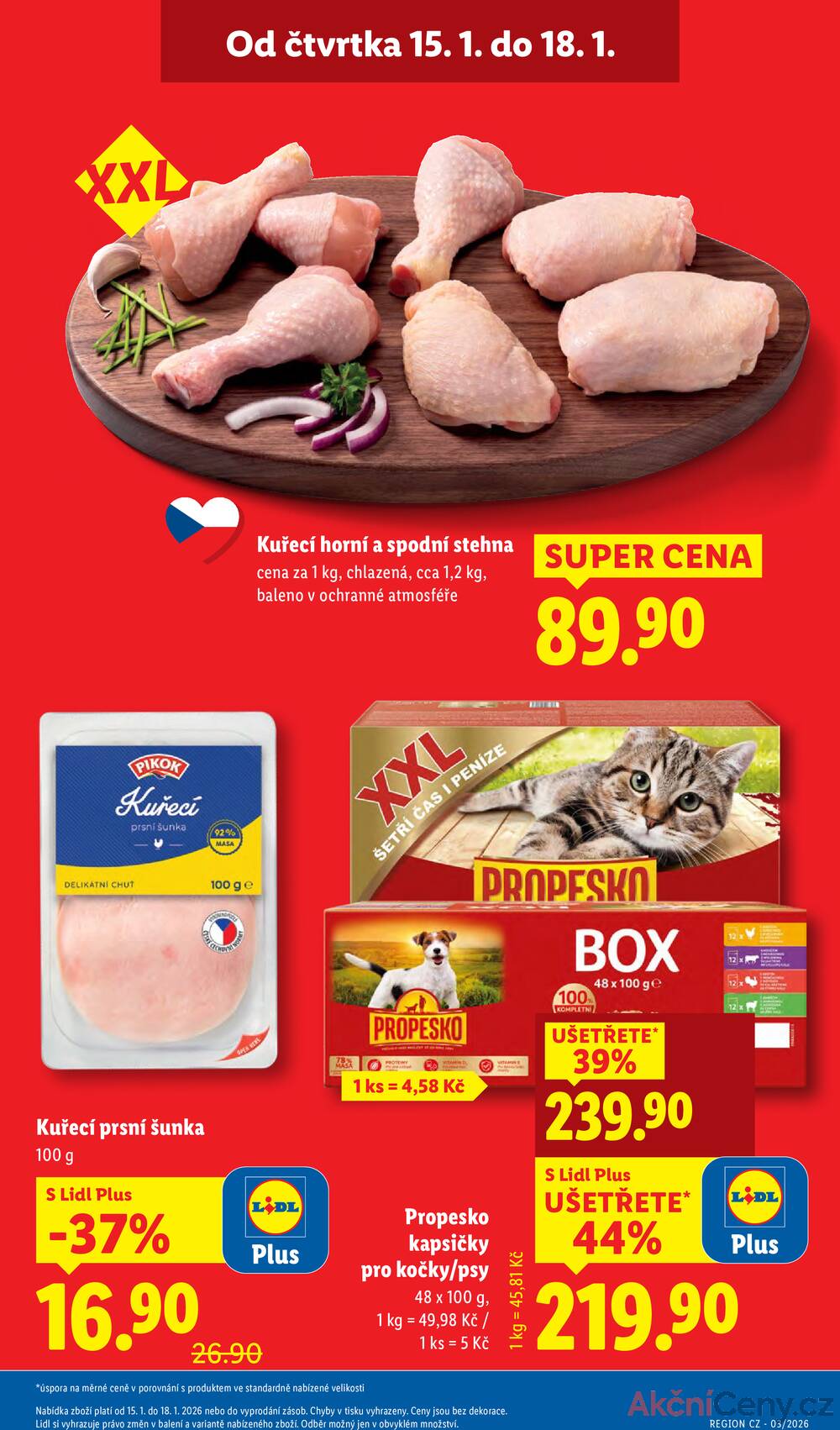 Lidl Čtvrtek od 15.1. do 18.1.2026