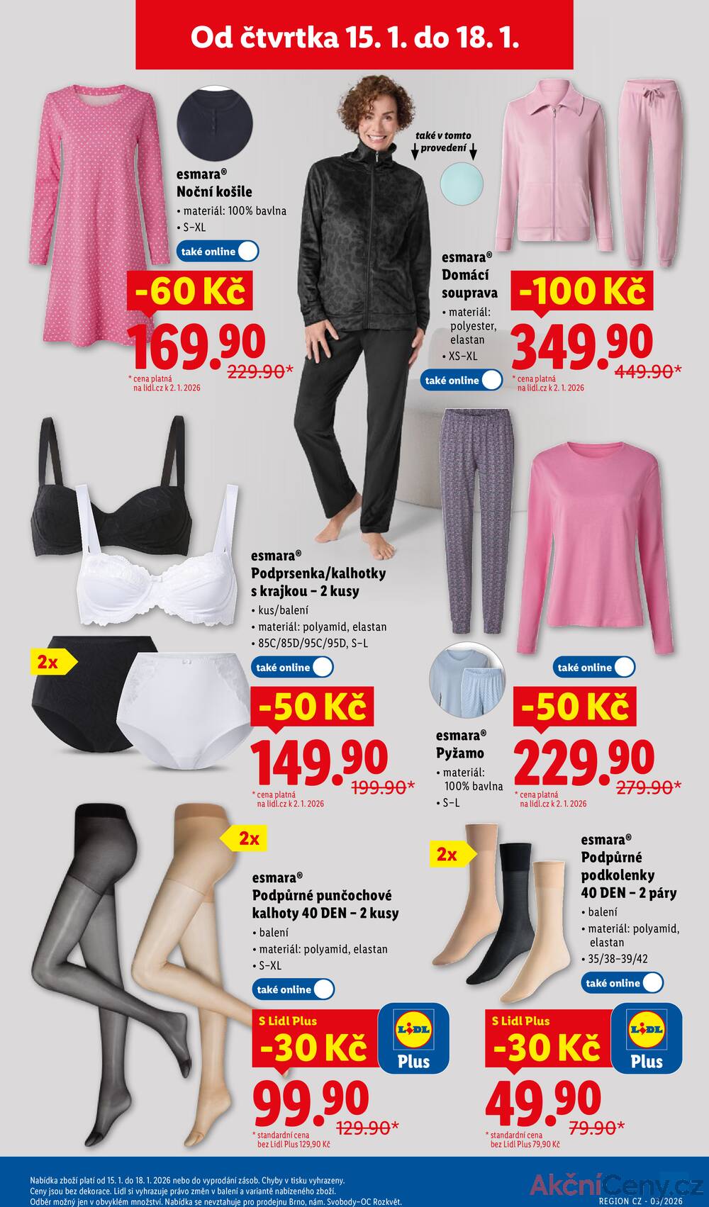 Lidl Čtvrtek od 15.1. do 18.1.2026