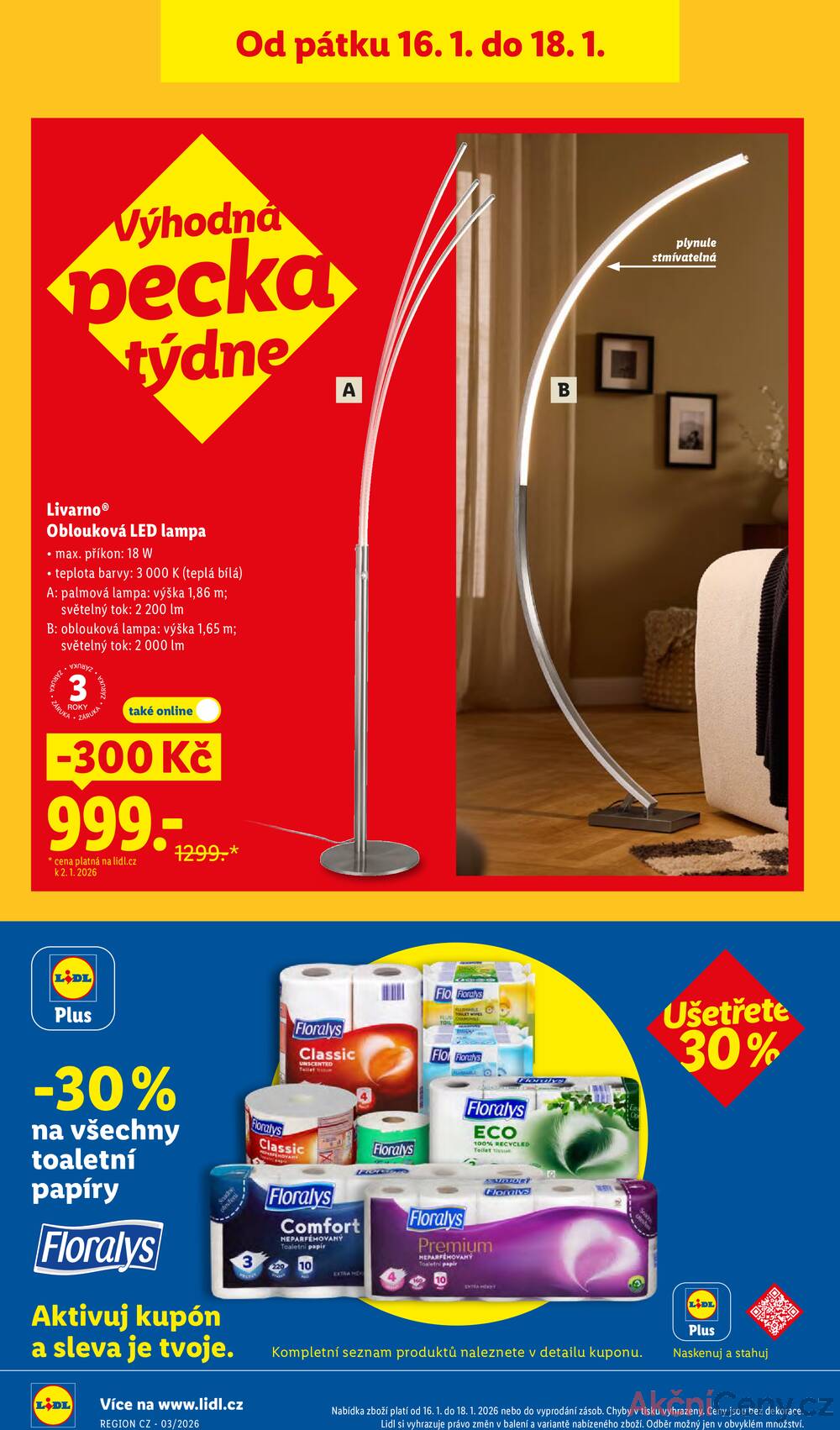 Lidl Čtvrtek od 15.1. do 18.1.2026