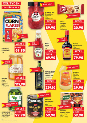 Kaufland 14.1. - 20.1. - Kaufland - Praha 3 (Jarov)