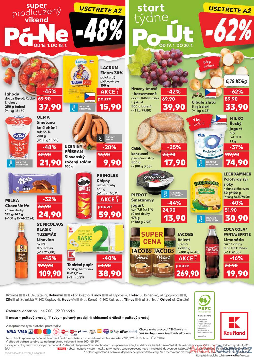Leták Kaufland - Kaufland 14.1. - 20.1. - Kaufland - Orlová - strana 50