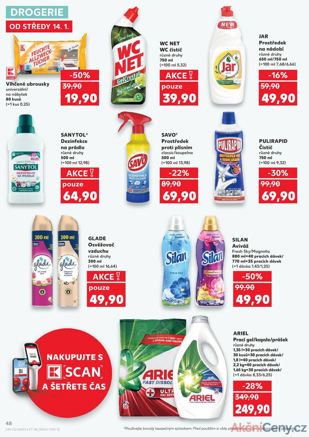 Leták Kaufland - Kaufland 14.1. - 20.1. - Kaufland - Pelhřimov - strana 48
