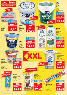 Kaufland 14.1. - 20.1. - Kaufland - Pelhřimov