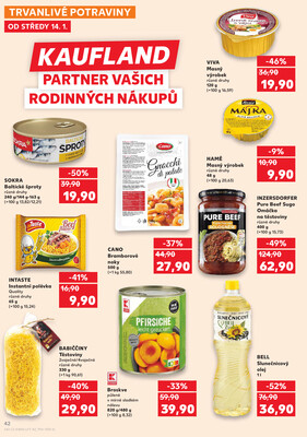 Kaufland 14.1. - 20.1. - Kaufland - Pelhřimov