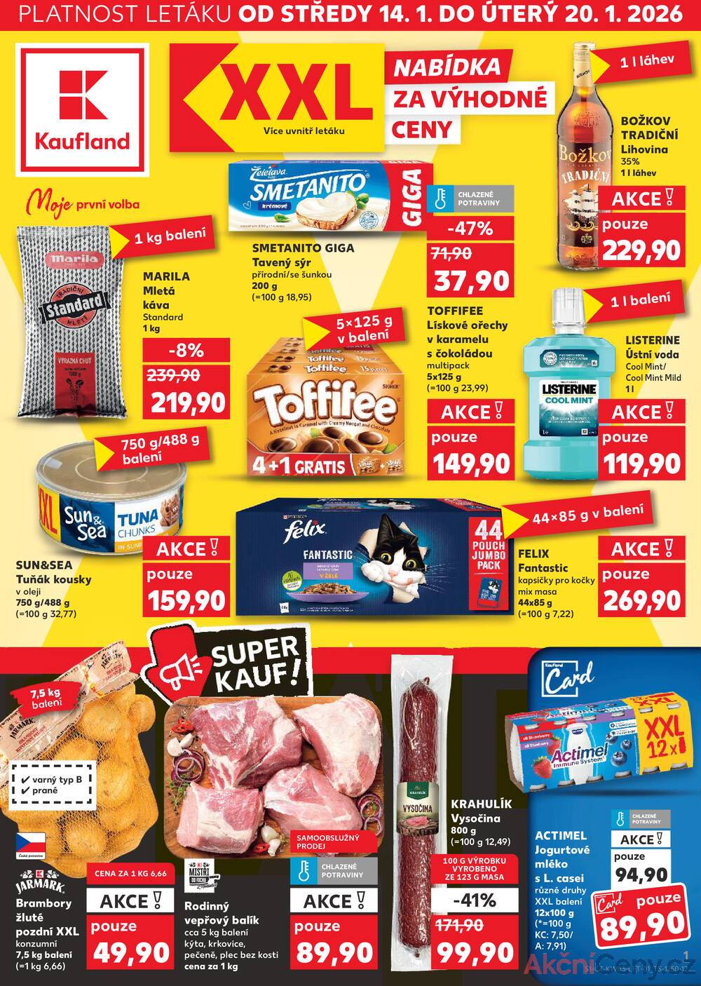 Kaufland 14.1. - 20.1. - Kaufland - Brno - Židenice