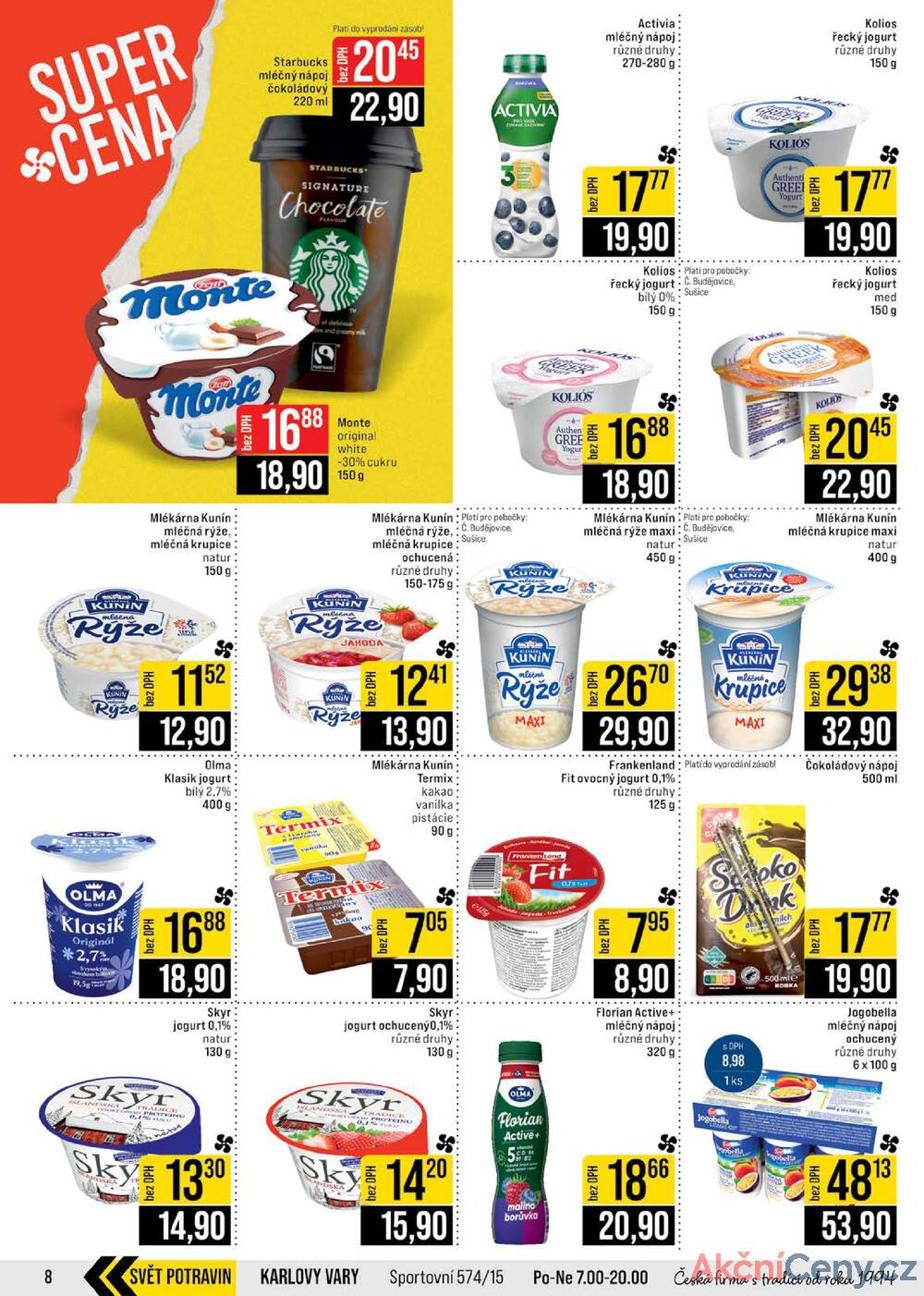 JIP Cash & Carry České Budějovice, Most, Náchod, Polička, Sušice a Svoboda nad Úpou od 14.1. do 20.1.2026