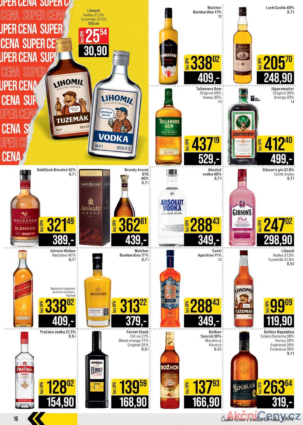 JIP Cash & Carry České Budějovice, Most, Náchod, Polička, Sušice a Svoboda nad Úpou od 14.1. do 20.1.2026