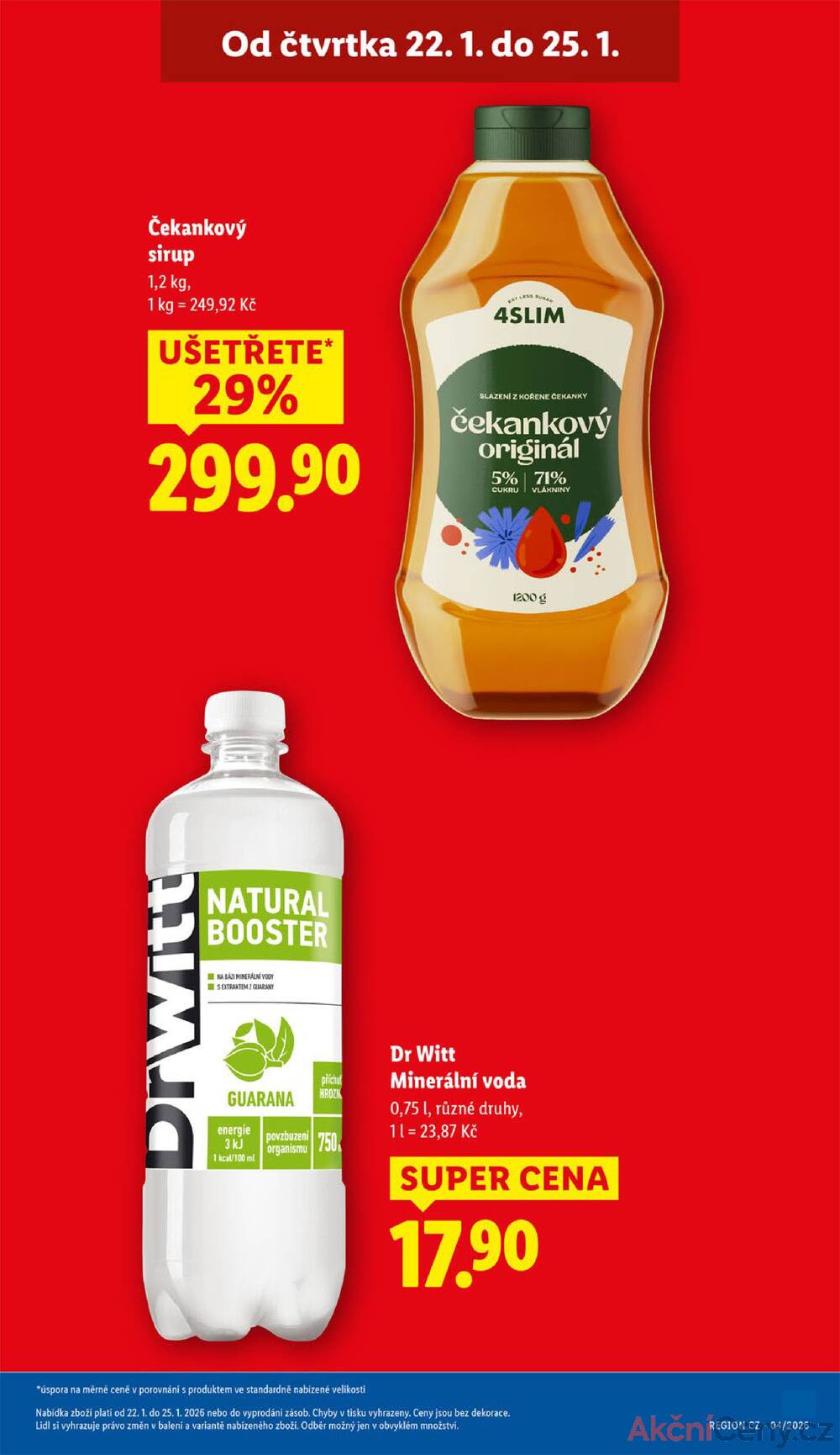 Lidl Čtvrtek od 22.1. do 25.1.2026