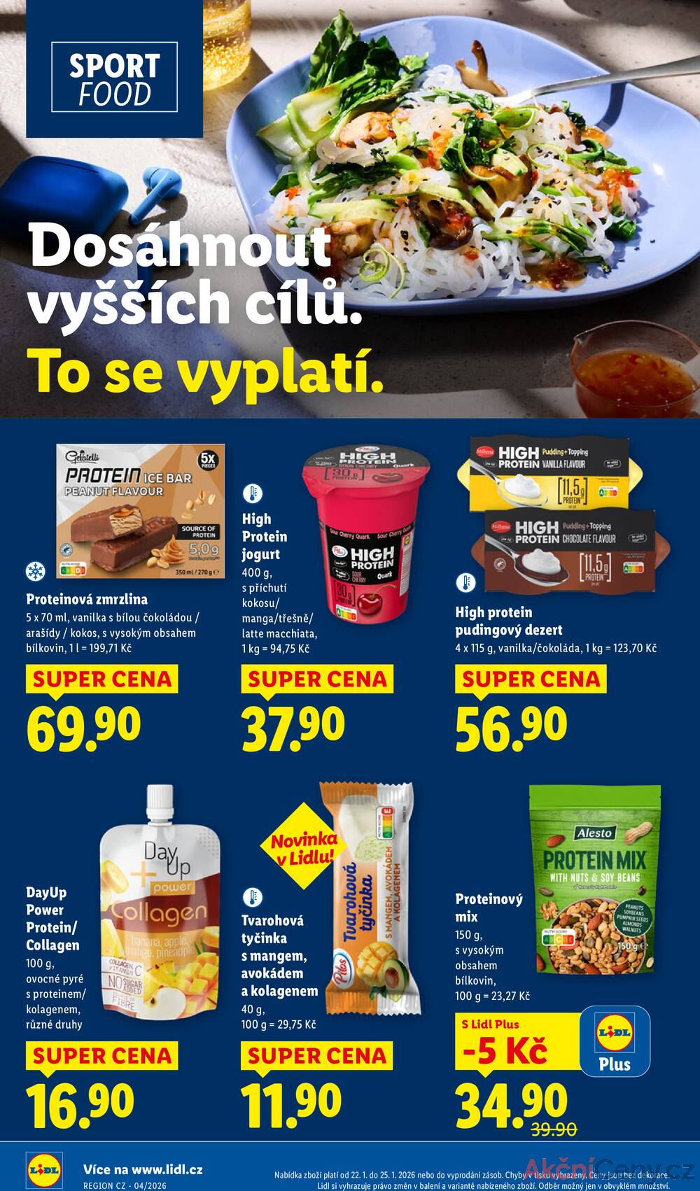 Lidl Čtvrtek od 22.1. do 25.1.2026