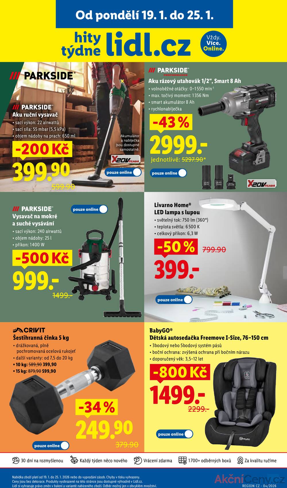 Lidl Čtvrtek od 22.1. do 25.1.2026