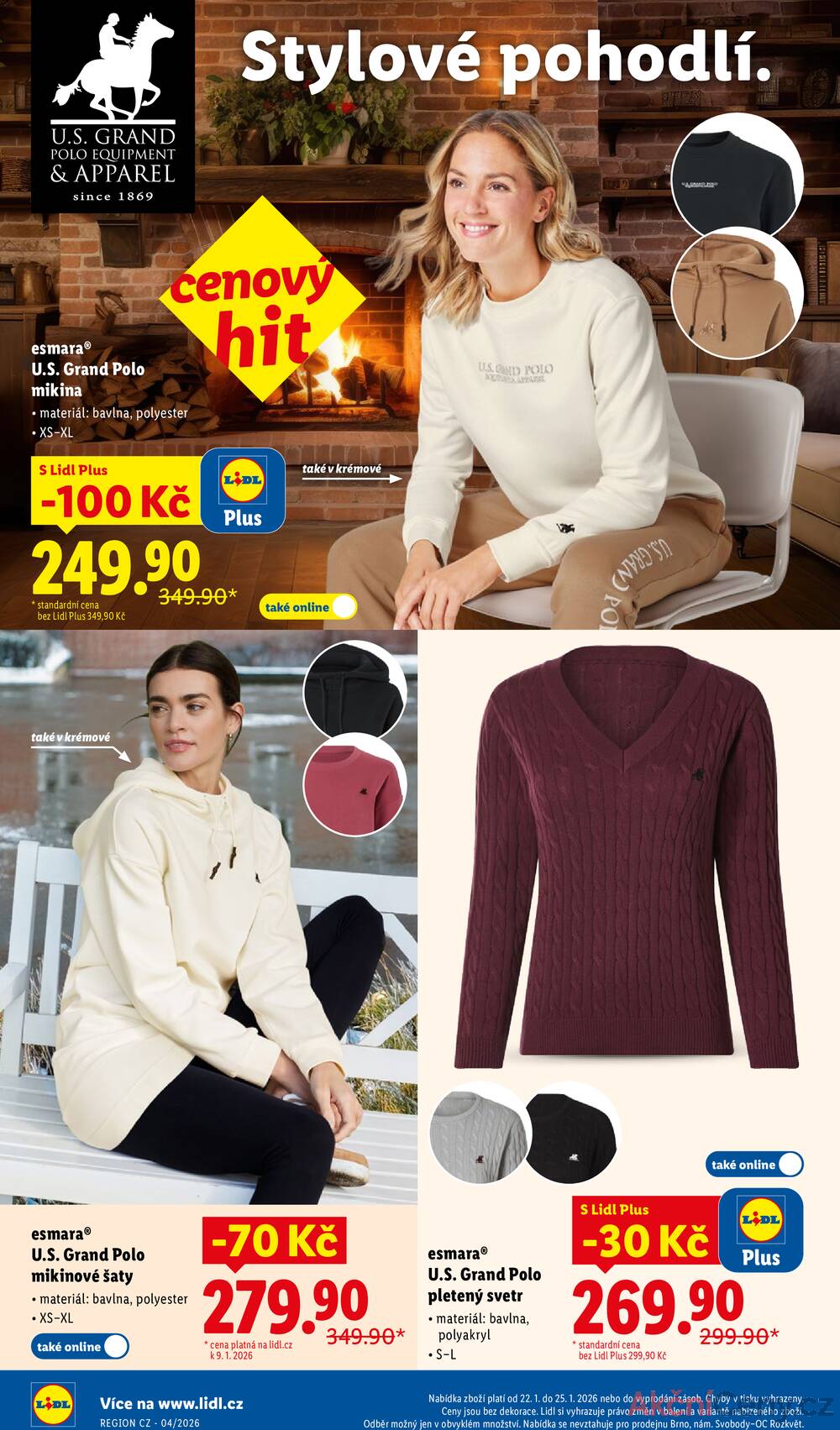 Lidl Čtvrtek od 22.1. do 25.1.2026