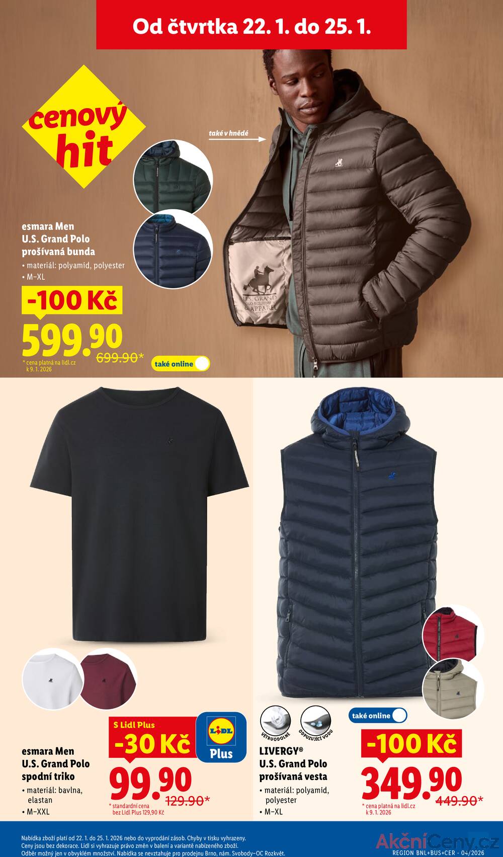 Lidl Čtvrtek od 22.1. do 25.1.2026