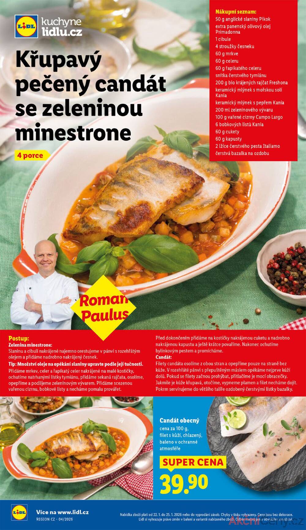 Lidl Čtvrtek od 22.1. do 25.1.2026