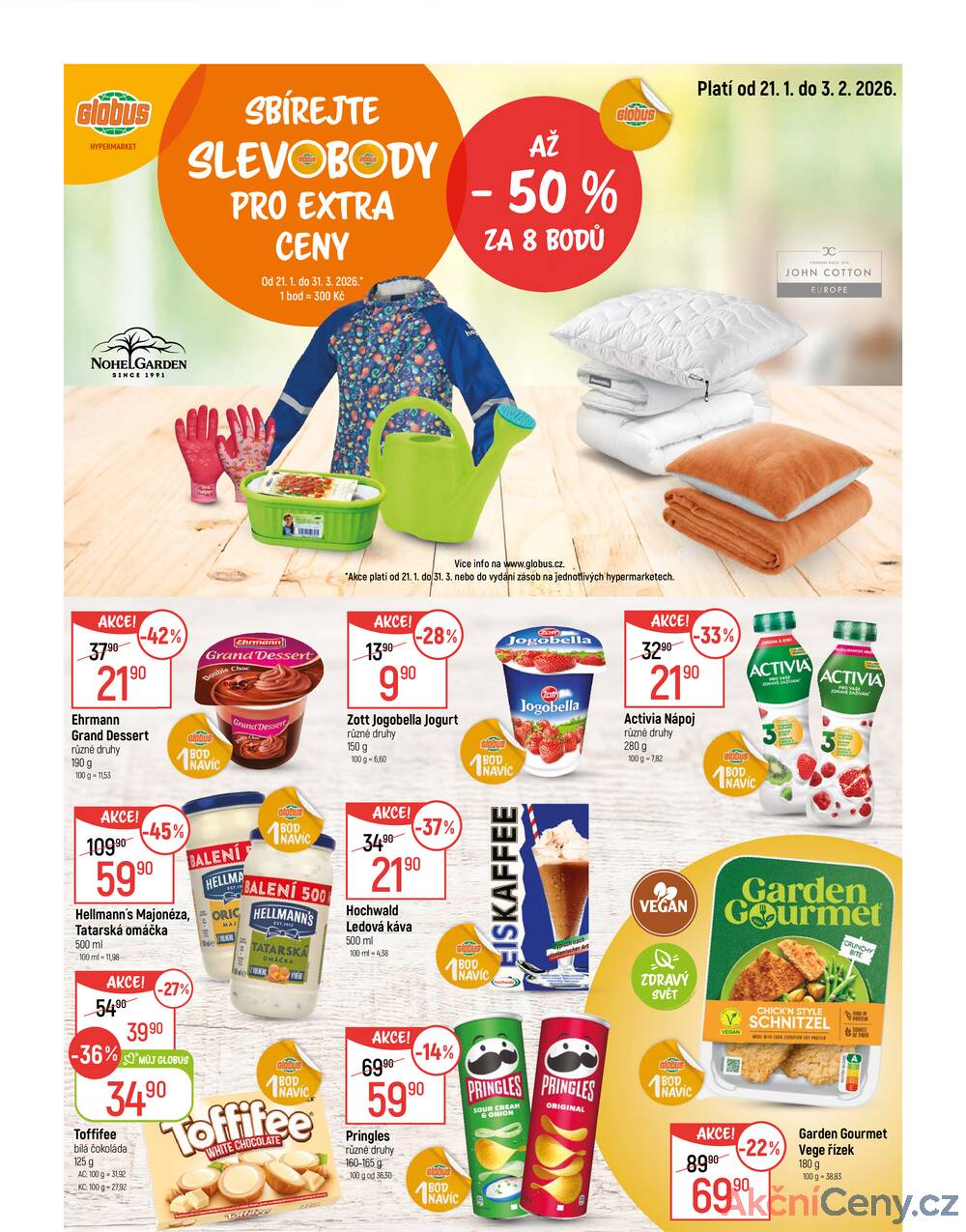 Akční leták Globus 21.1. - 27.1.2026 - Globus Olomouc