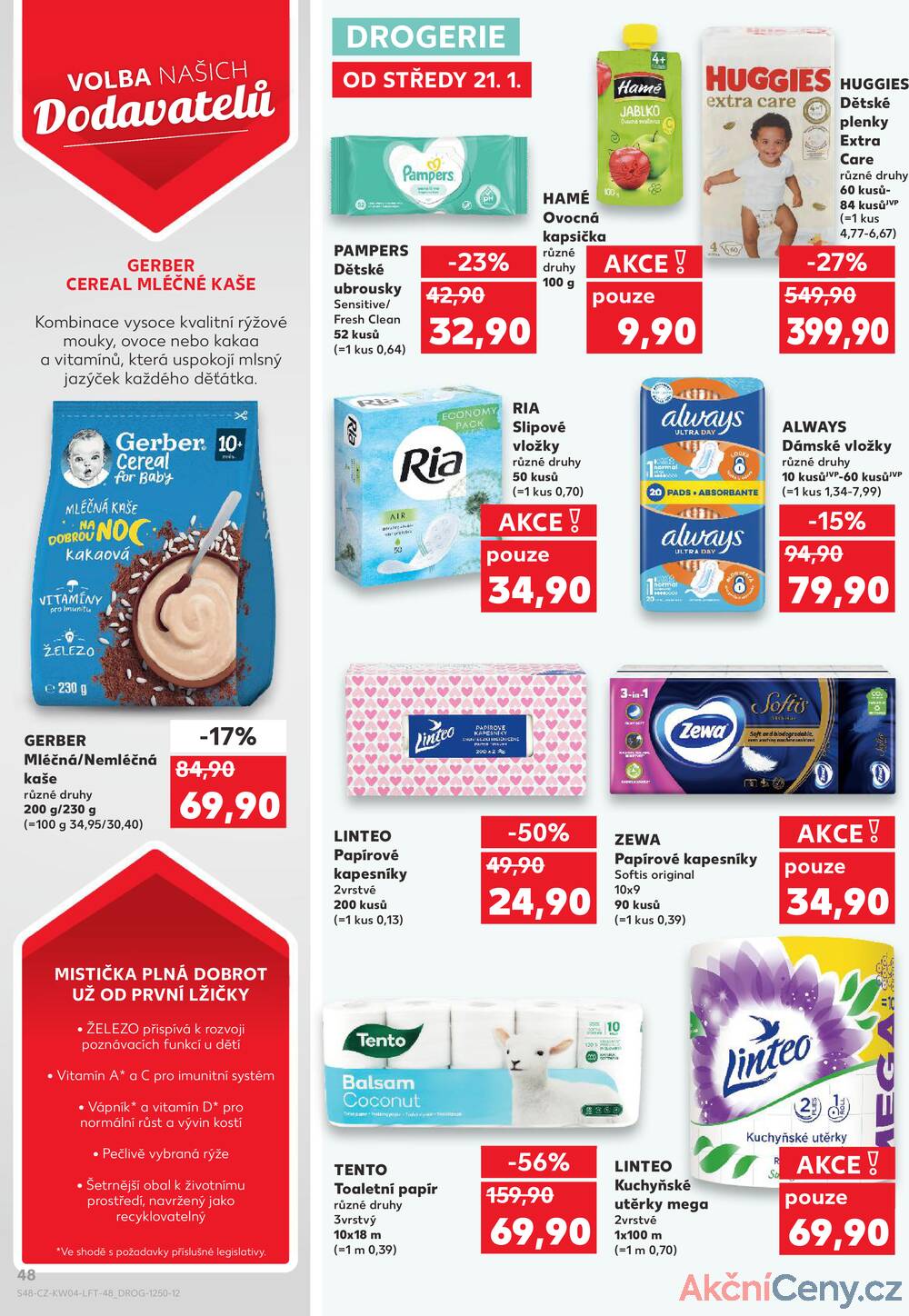 Kaufland 21.1. - 27.1. - Kaufland - Praha 3 (Jarov)