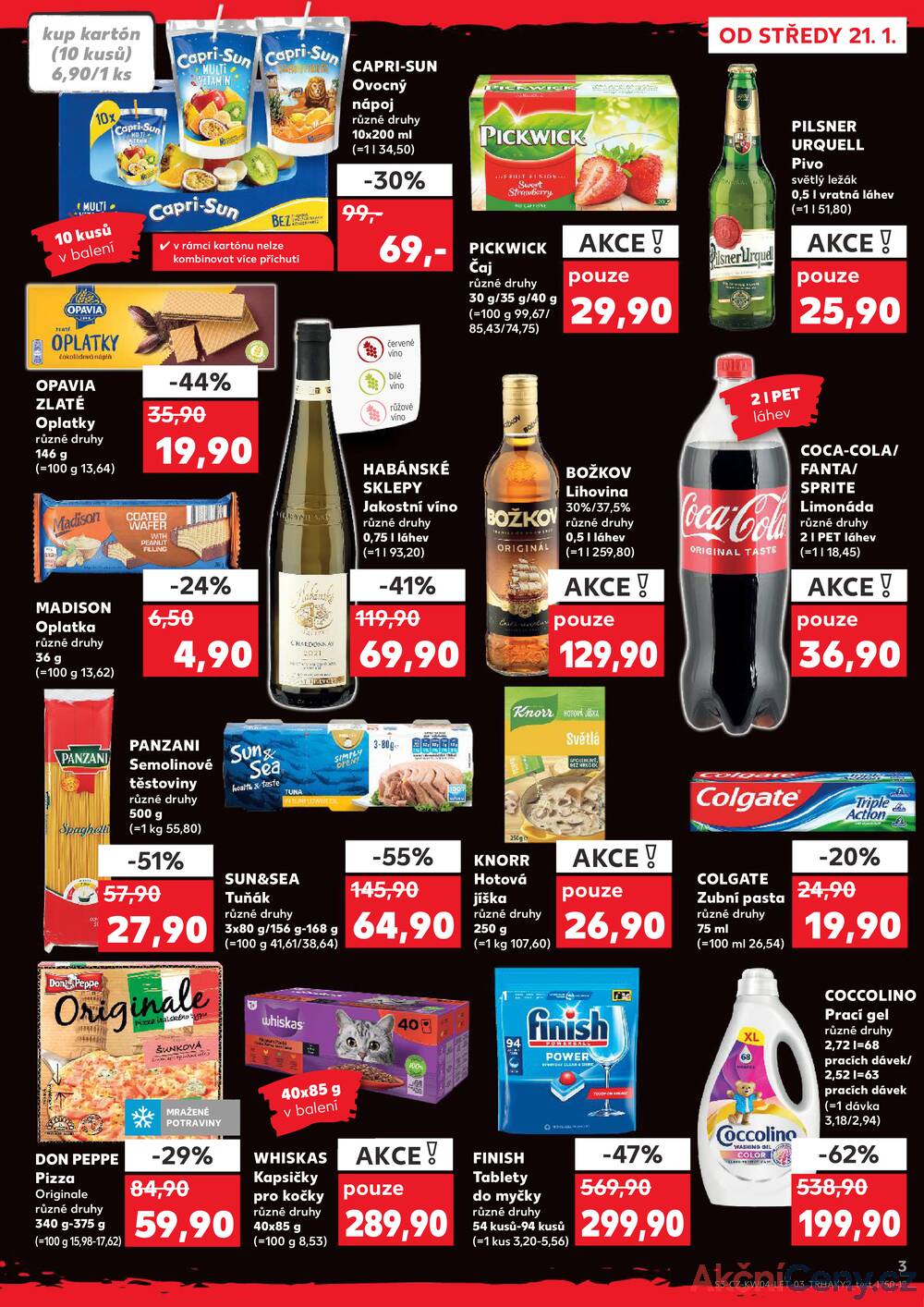 Kaufland 21.1. - 27.1. - Kaufland - Chrudim