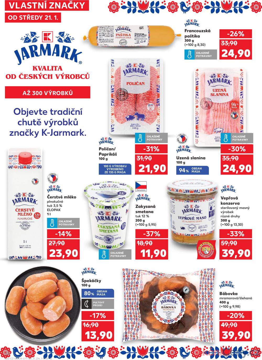 Kaufland 21.1. - 27.1. - Kaufland - Trutnov