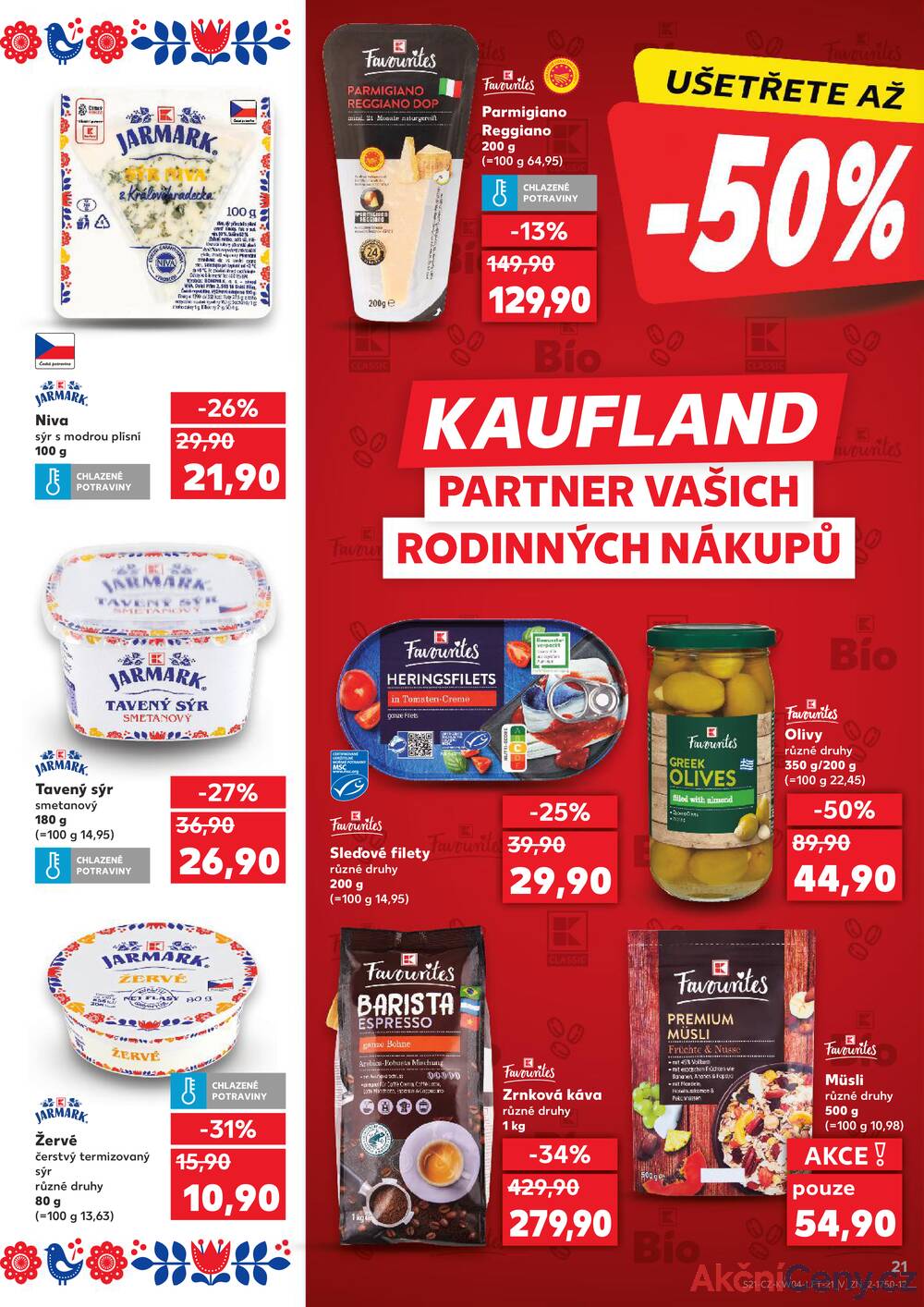 Kaufland 21.1. - 27.1. - Kaufland - Jindřichův Hradec