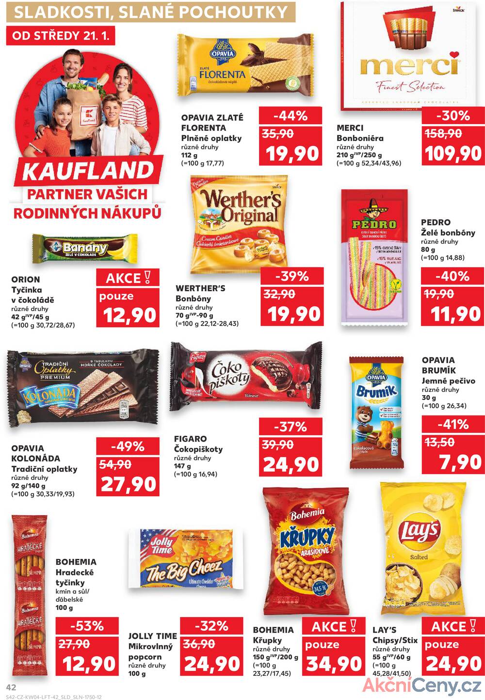 Kaufland 21.1. - 27.1. - Kaufland - Jindřichův Hradec