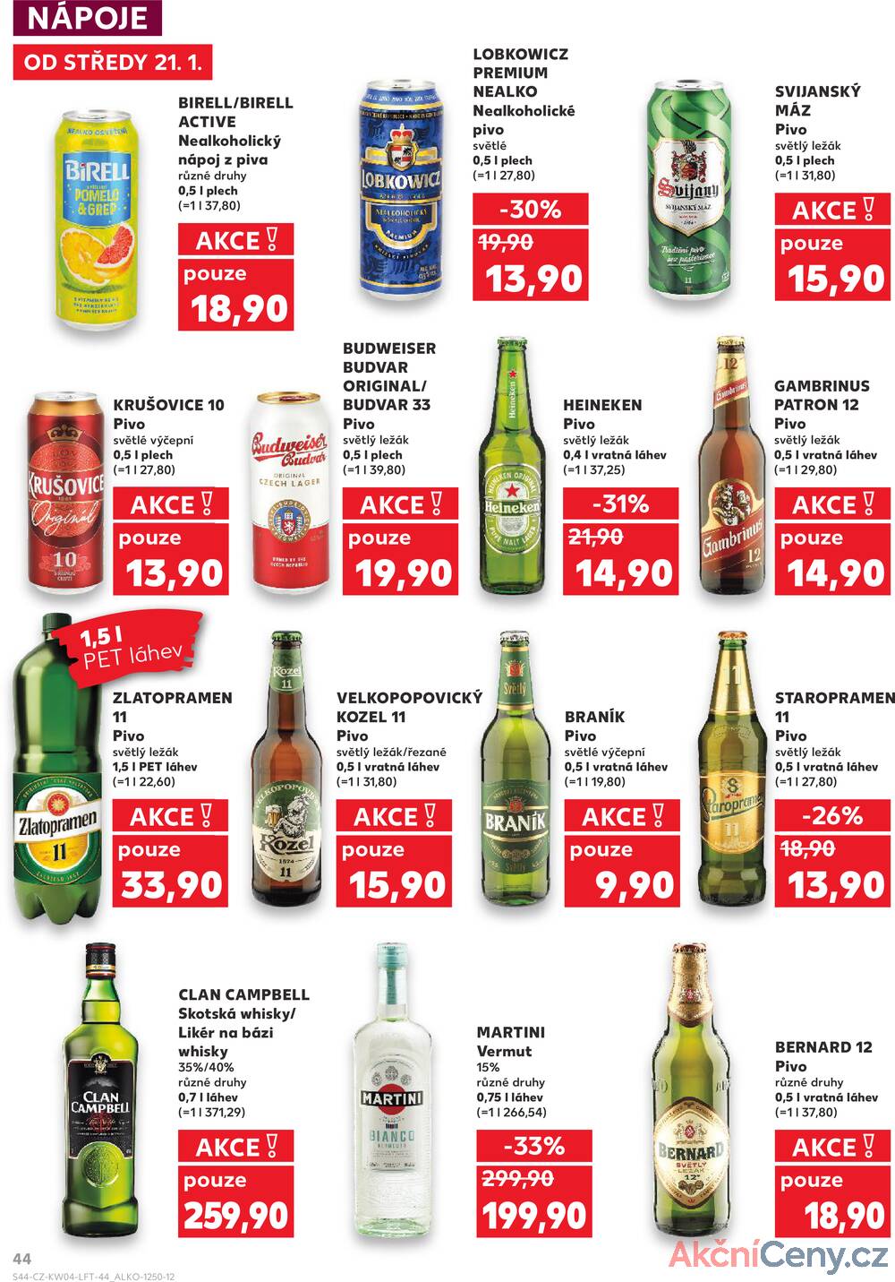 Kaufland 21.1. - 27.1. - Kaufland - Brno - Slatina