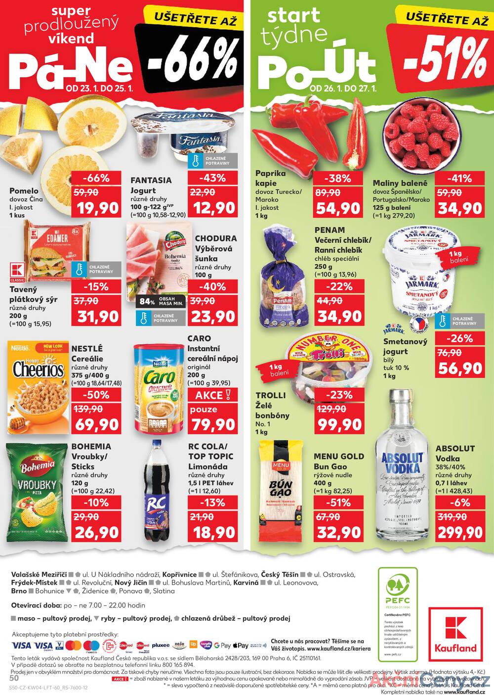 Kaufland 21.1. - 27.1. - Kaufland - Brno - Slatina