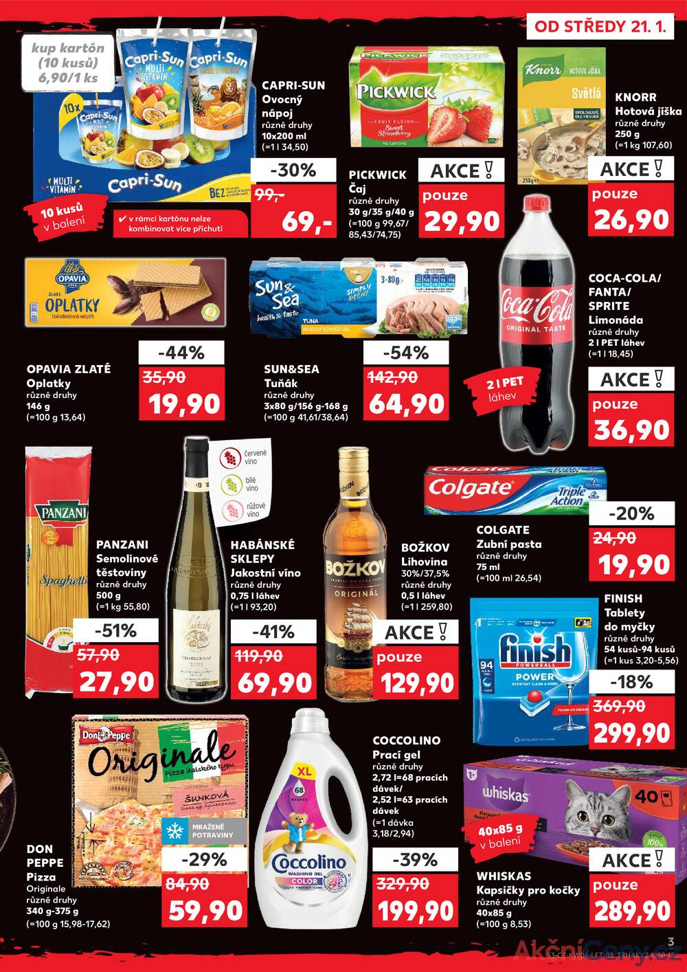 Kaufland 21.1. - 27.1. - Kaufland - Chomutov - centrum