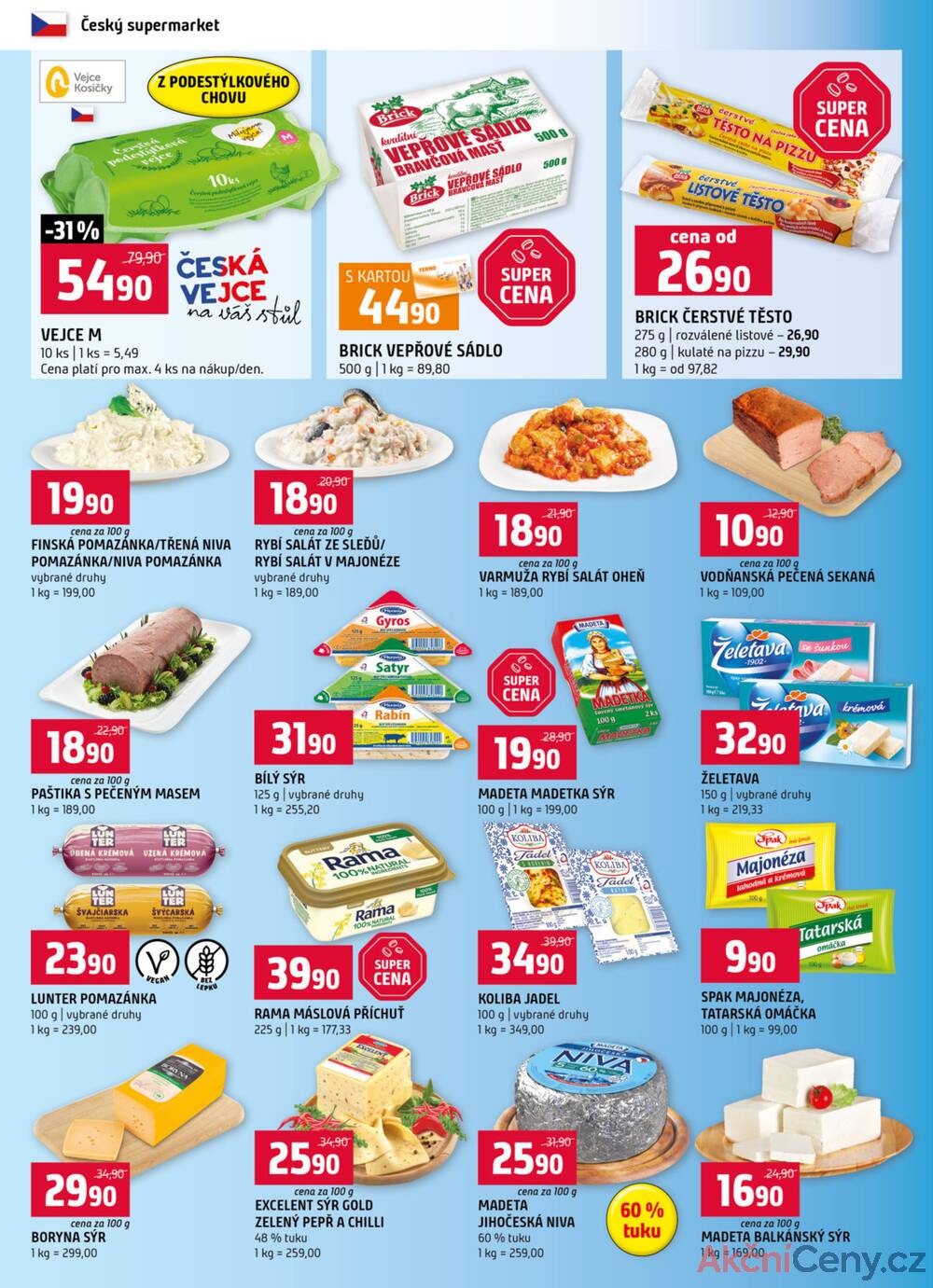 Terno České Budějovice, Třeboň, Trhové sviny, Bechyně, Týn nad Vltavou, Hradec Králové, Borovany, Olomouc od 21.1. do 27.1.2026