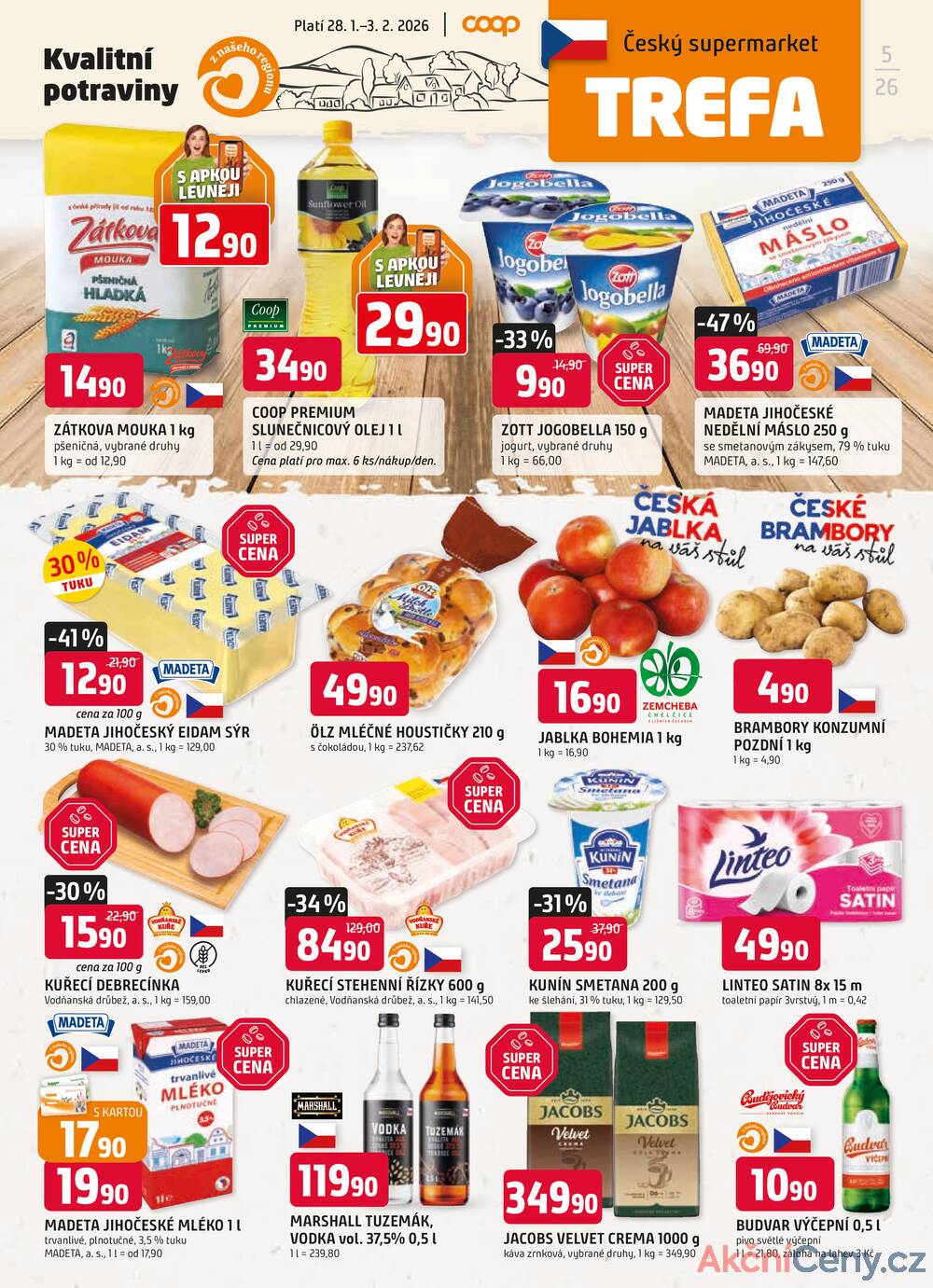 Trefa od 28.1. do 3.2.2026