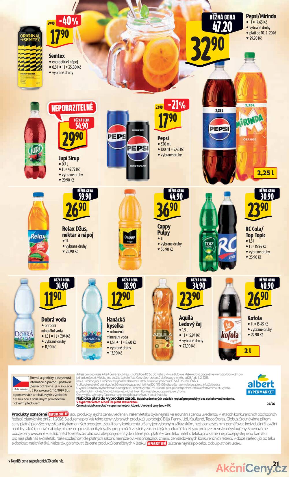 Leták Albert - Albert  Hypermarket od 28.1. do 3.2.2026 - strana 23