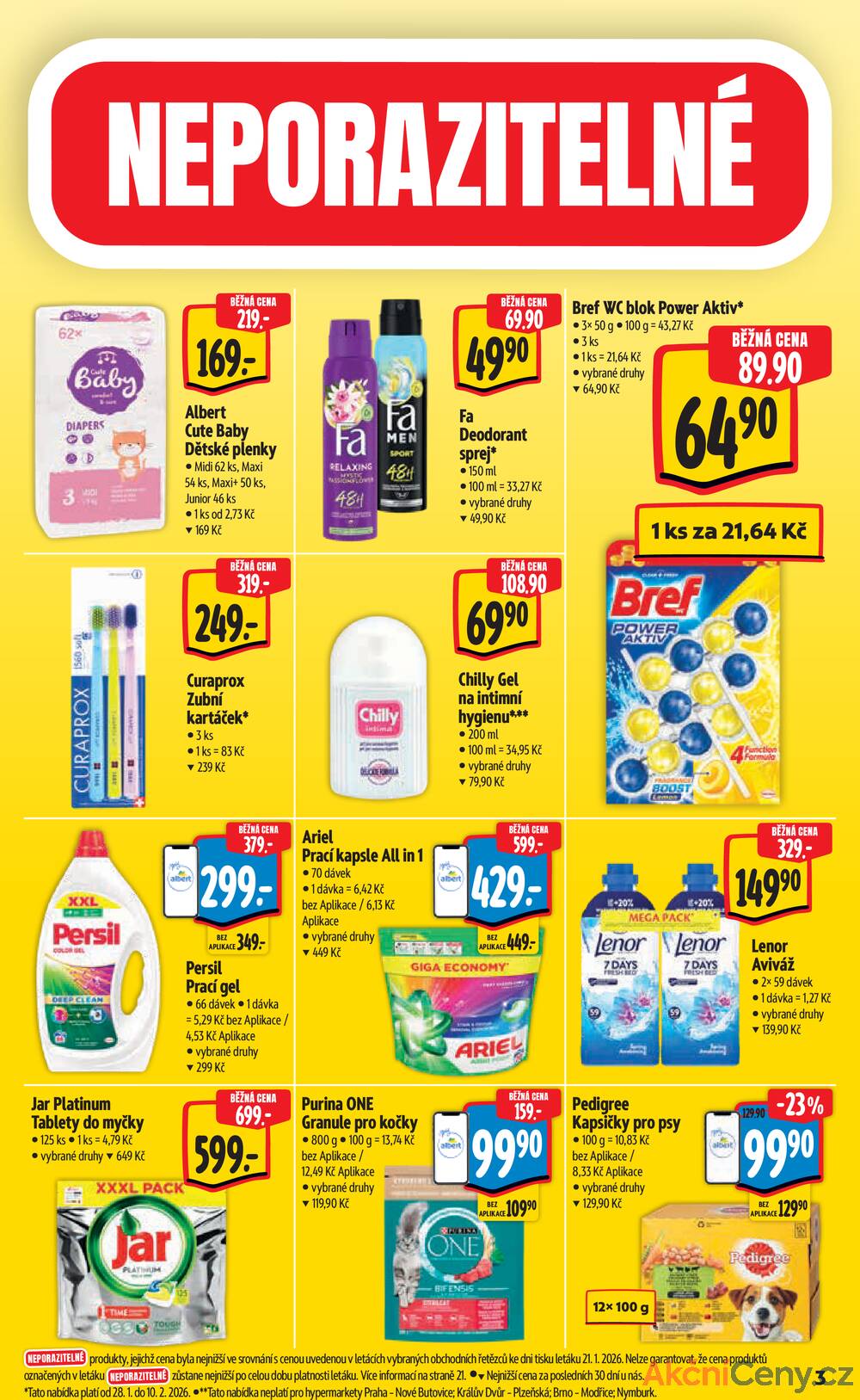 Albert Hypermarket Jihomoravský od 28.1. do 3.2.2026