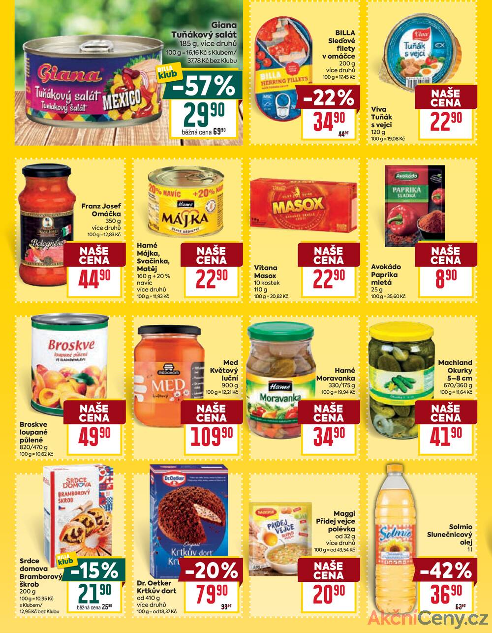 Billa  od 28.1. do 3.2.2026