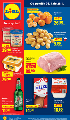 Letáky Lidl