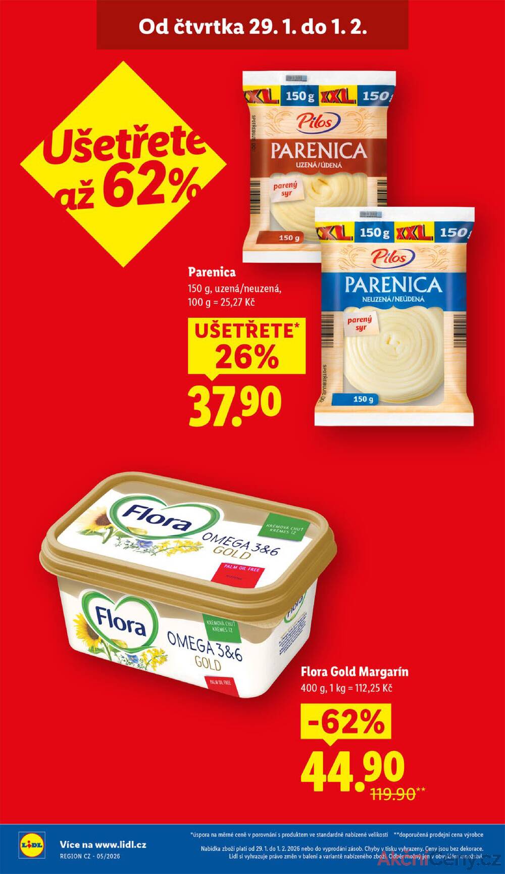 Lidl Čtvrtek od 29.1. do 1.2.2026