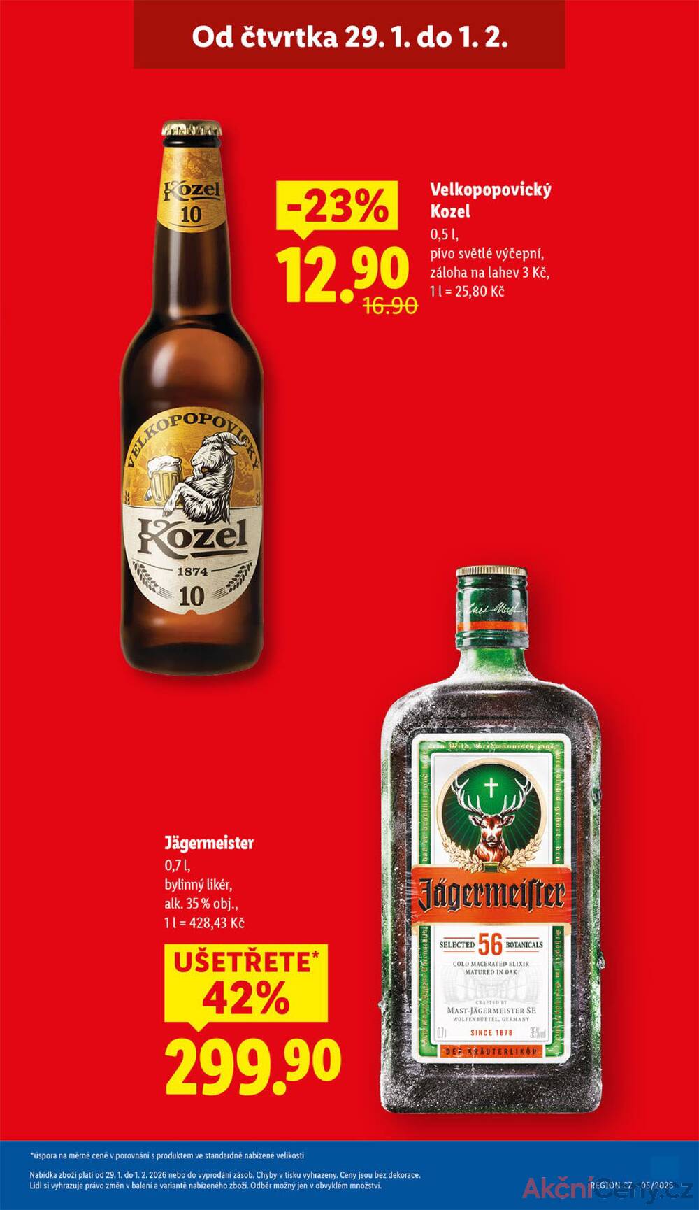 Lidl Čtvrtek od 29.1. do 1.2.2026