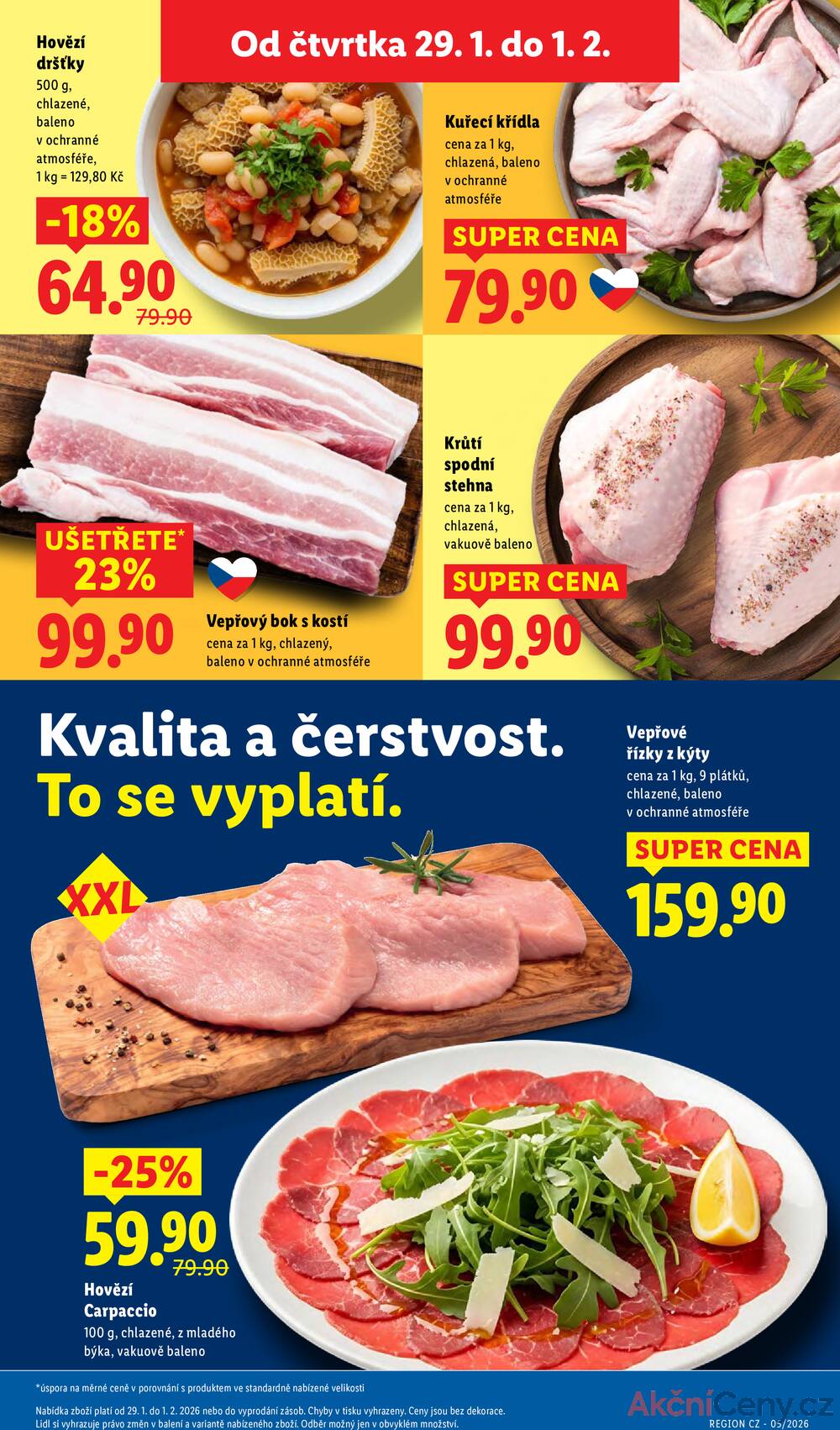 Lidl Čtvrtek od 29.1. do 1.2.2026