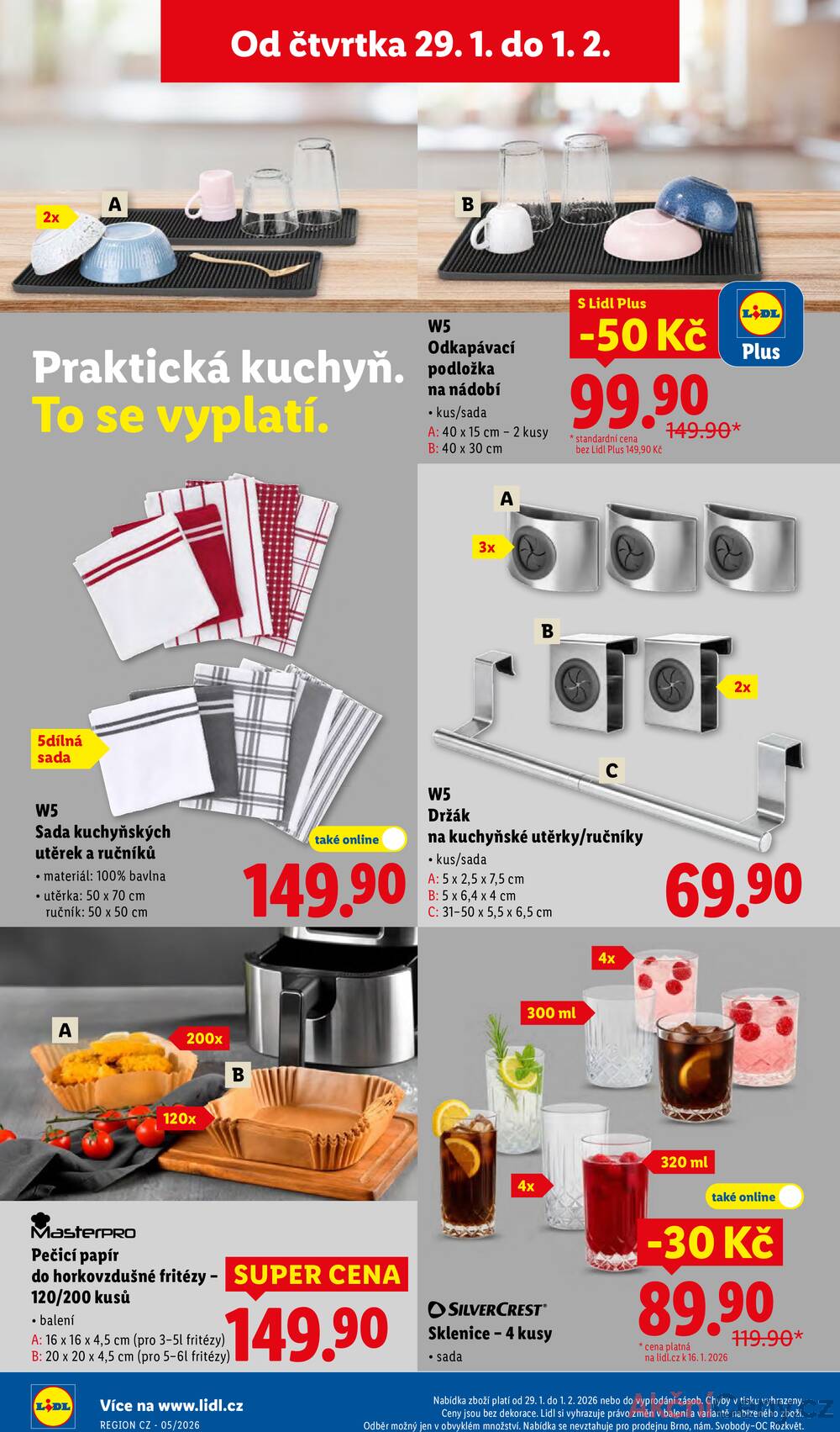Lidl Čtvrtek od 29.1. do 1.2.2026