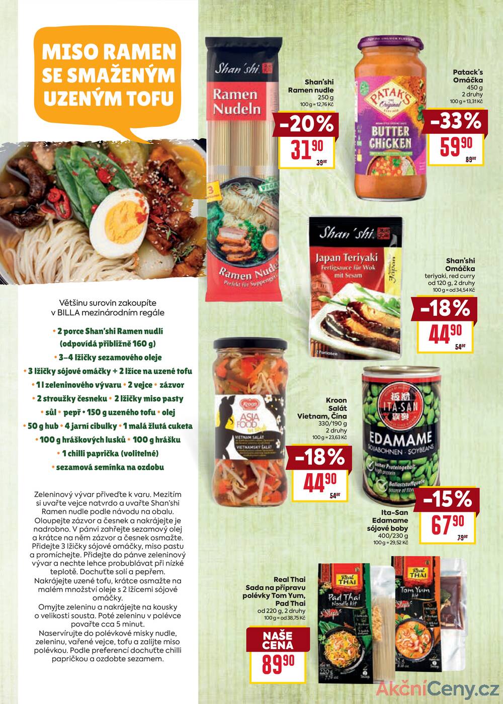 BILLA katalog Chutě světa od 21.1. do 10.2.2026