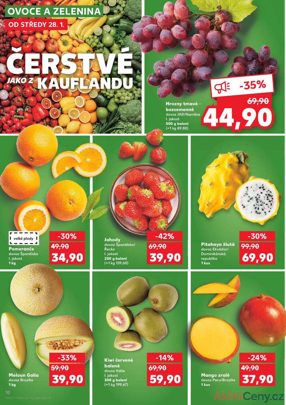 Kaufland 28.1. - 3.2. - Kaufland - Praha 3 (Jarov)