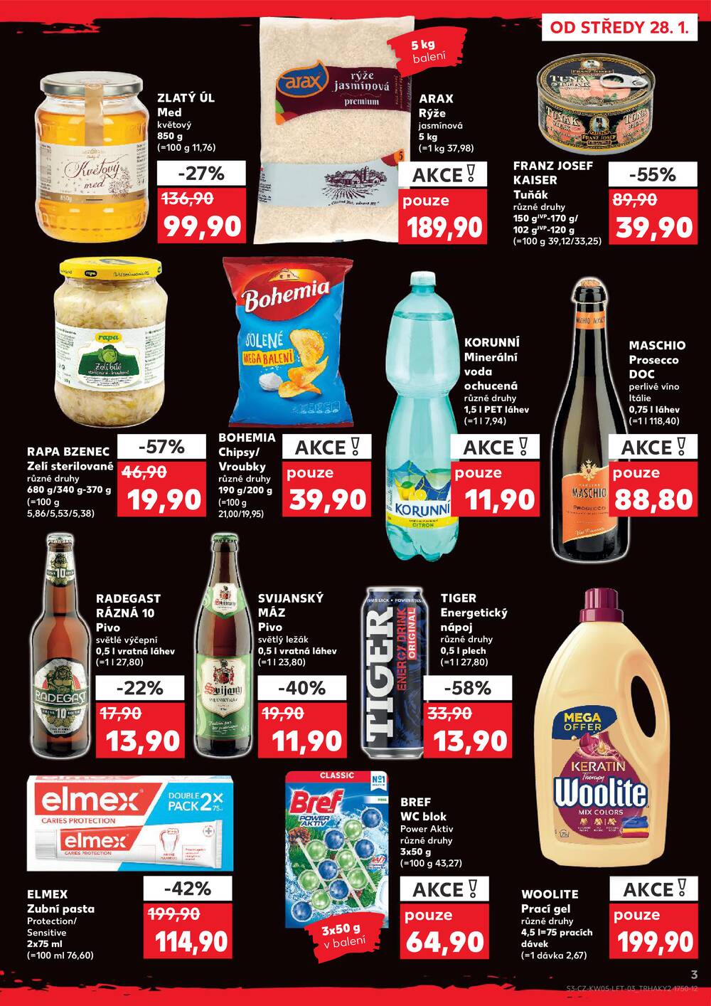Kaufland 28.1. - 3.2. - Kaufland - Lovosice (Siřejovická)