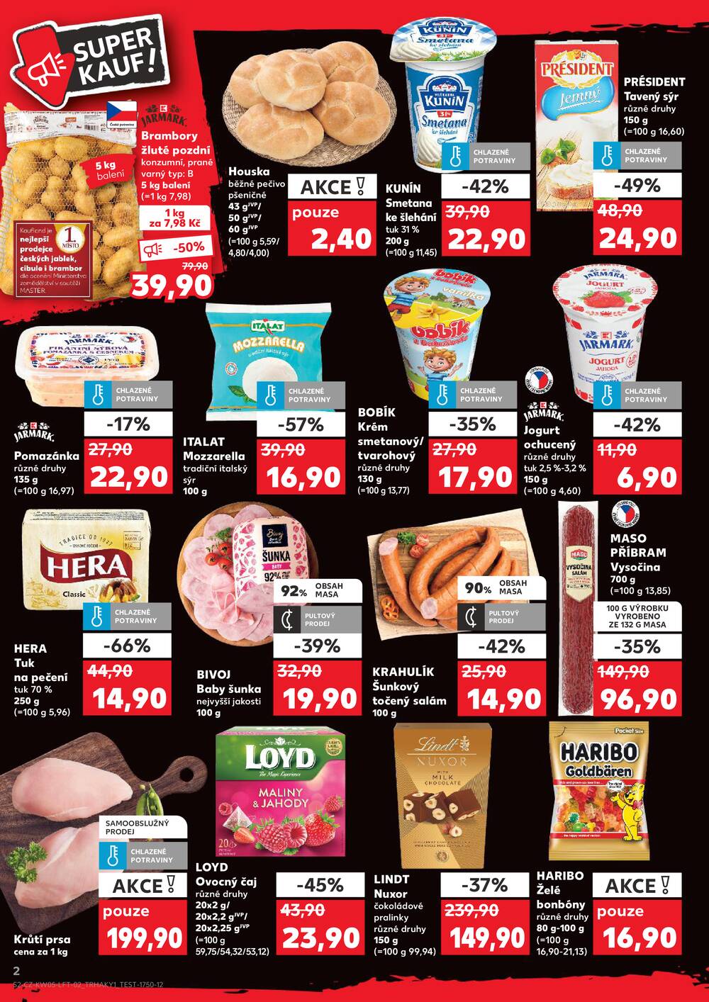 Leták Kaufland - Kaufland 28.1. - 3.2. - Kaufland - Pelhřimov - strana 2 Leták Kaufland - Kaufland 28.1. - 3.2. - Kaufland - Pelhřimov - strana 2