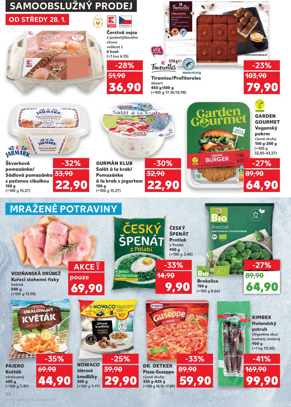 Kaufland 28.1. - 3.2. - Kaufland - Chomutov - centrum