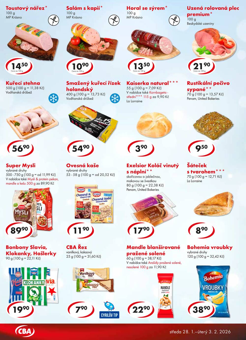 CBA Premium od 28.1. do 3.2.2026