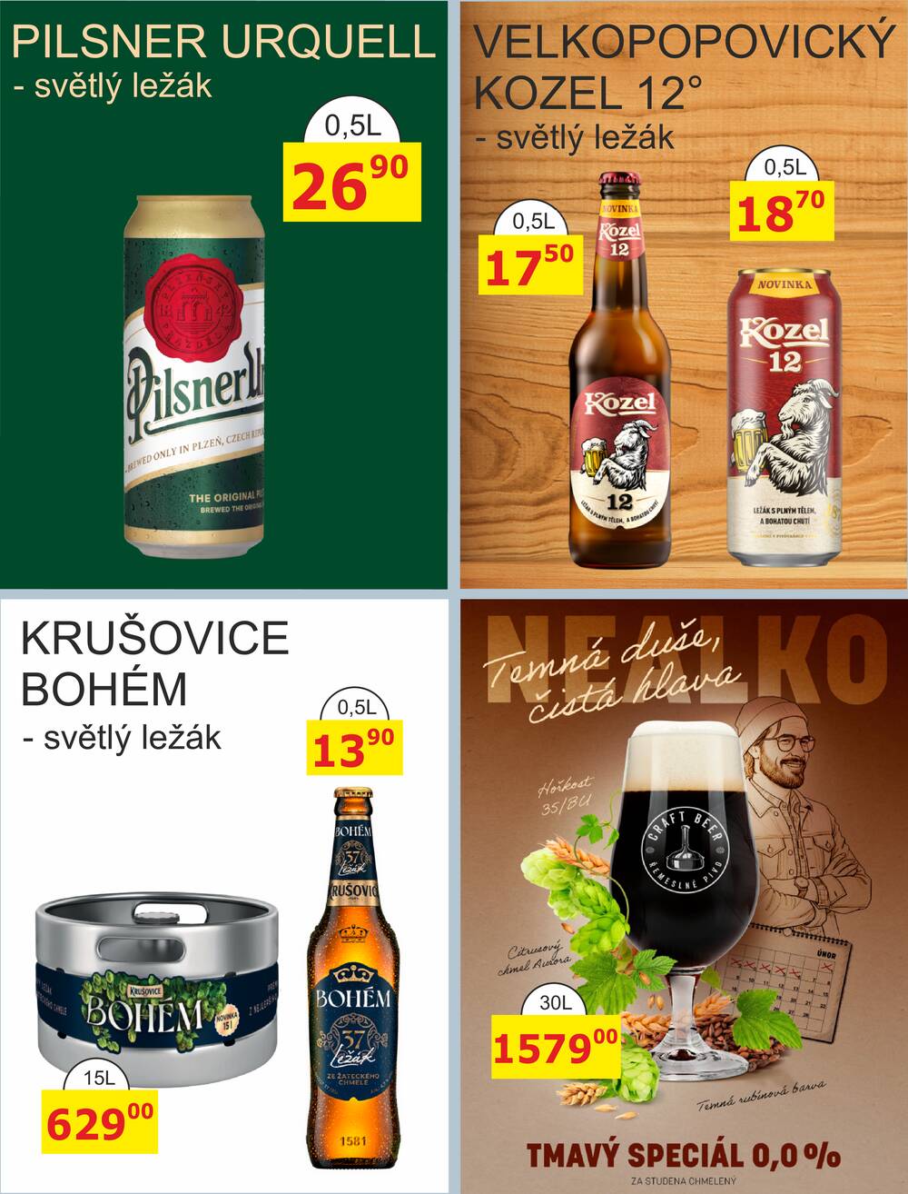 BENE Nápoje od 1.2. do 28.2.2026