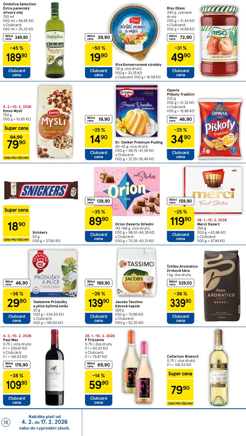 Leták Tesco - Tesco malé hypermarkety od 4.2. do 10.2.2026 - strana 18