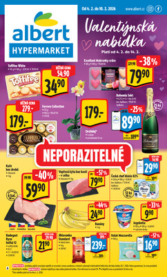 Leták Albert Hypermarket Jihomoravský od 4.2. do 10.2.2026