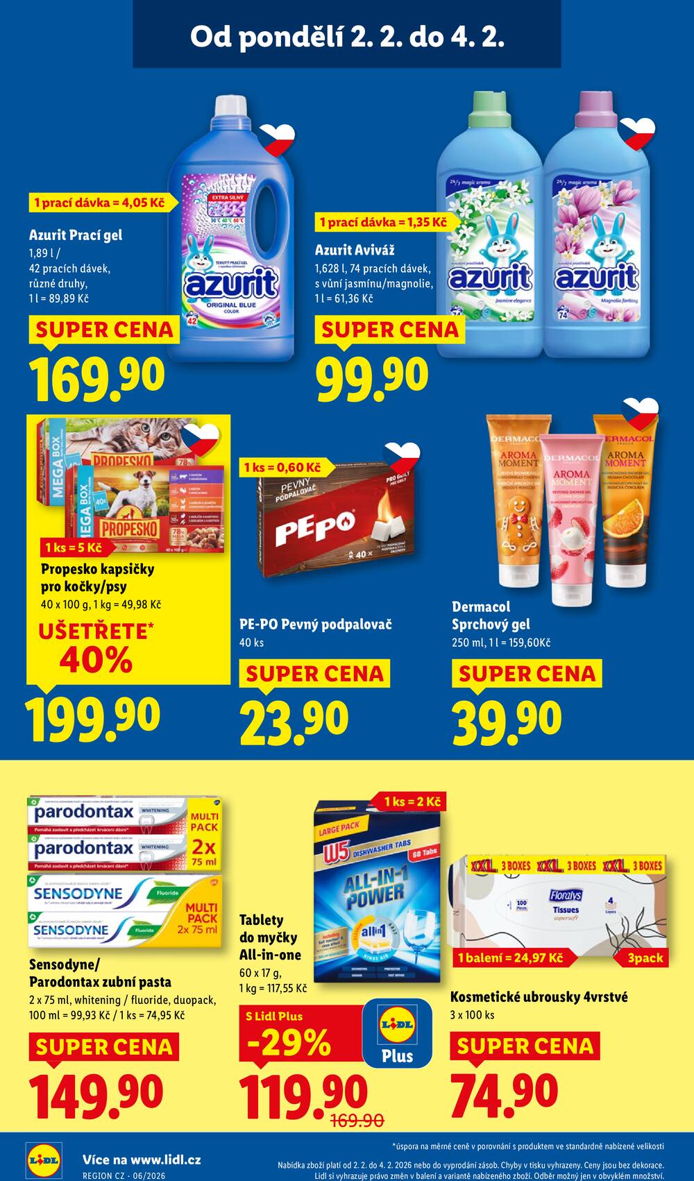 Leták Lidl - Lidl od 2.2. do 4.2.2026 - strana 26 Leták Lidl - Lidl od 2.2. do 4.2.2026 - strana 26